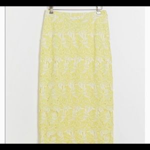 Anthropologie Sunday in Brooklyn flower skirt